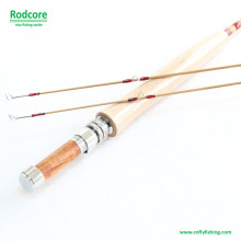 7FT 4wt Hexágono Tonkin bambú Fly Rod